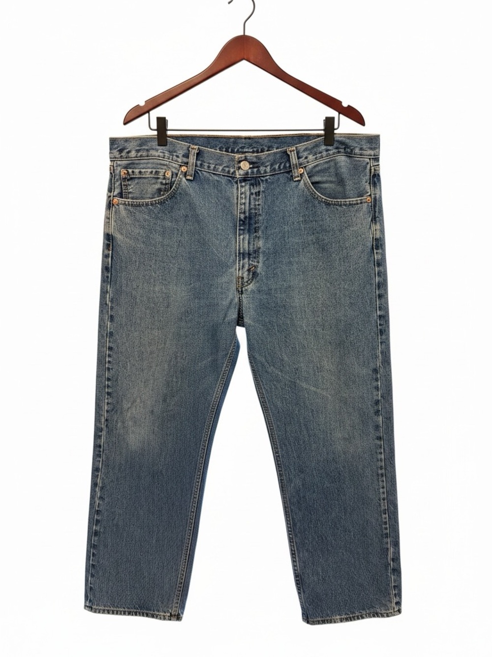 Levi's faded blue straight-leg men's jeans